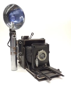 Vintage Graflex Speed Graphic Camera