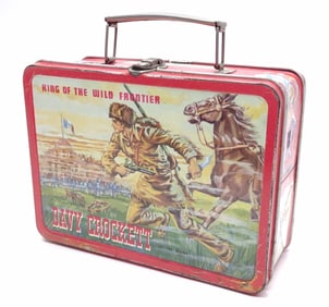 1955 Davy Crocket & Kit Carson Lunch Box