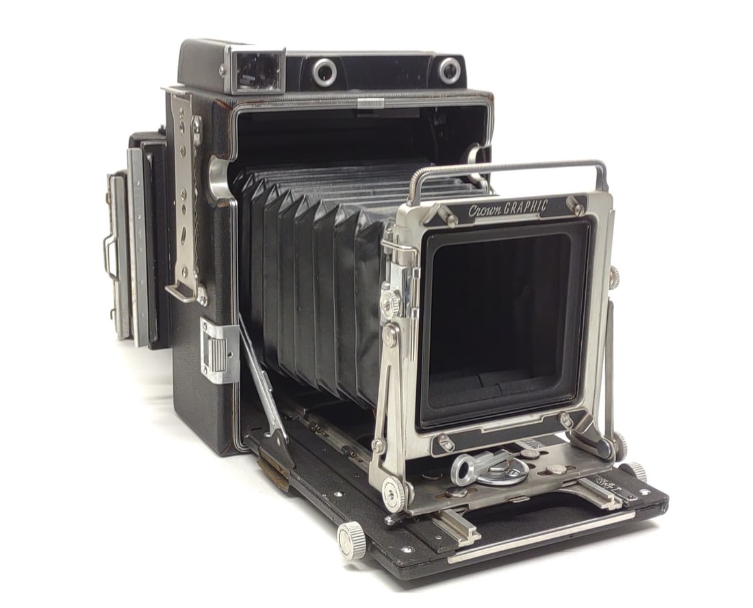 Vintage Graflex Crown Graphic Camera (1 of 8)