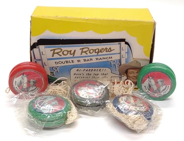 1950's Roy Rogers Yo-Yo Set