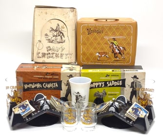 (5) Vintage Western TV Star Memorabilia Items