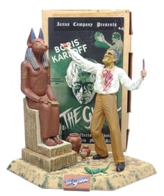 Janus Boris Karloff The Ghoul Resin Model Kit