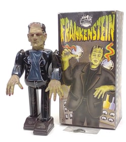 Tin Wind-up Universal Frankenstein Toy w/ Box