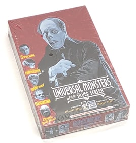 Universal Monsters Of The Silver Screen Card Set