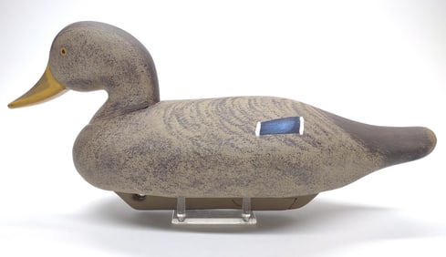 George Schaub Mallard Hen Duck Decoy