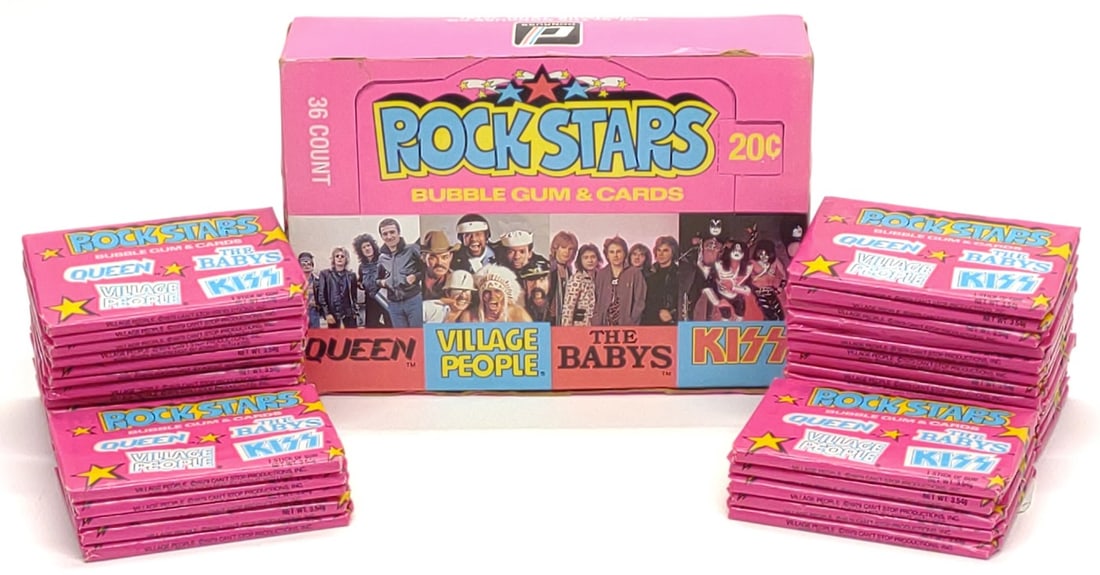 1979 Donruss Rock Stars Card Set w/ Original Box (1 of 10)