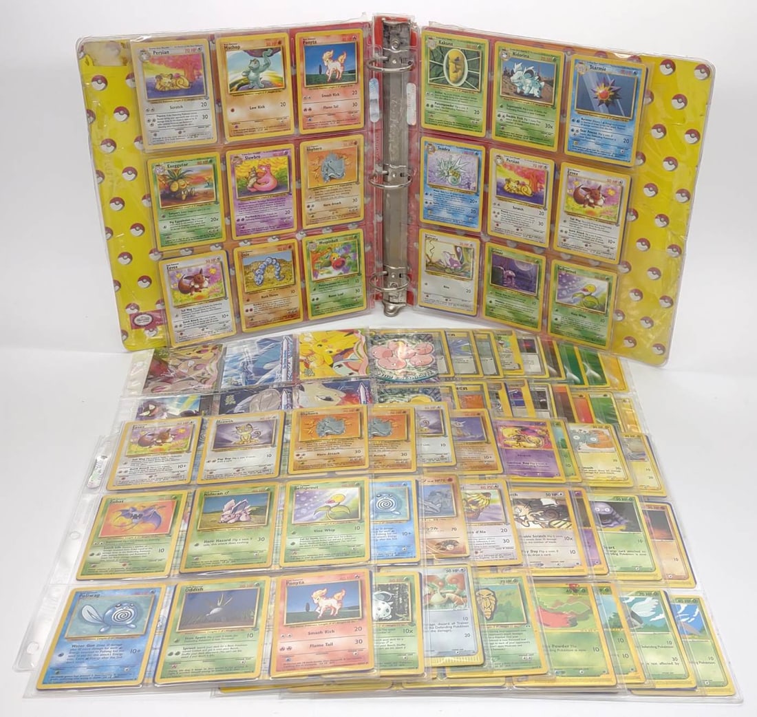 (348) Pokemon Cards 1999-2004 w/ Topps Cards (1 of 17)