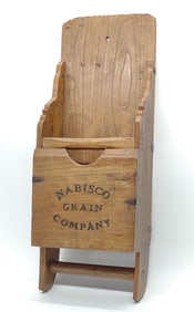 Antique Nabisco Grain Advertising Grain Scoop