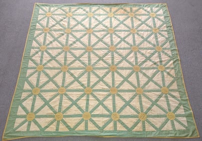 Antique PA Friendship Signature Quilt (612 Names)