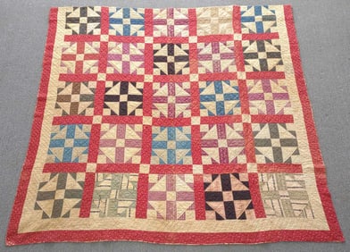 Antique Grandmothers Choice Pattern Quilt