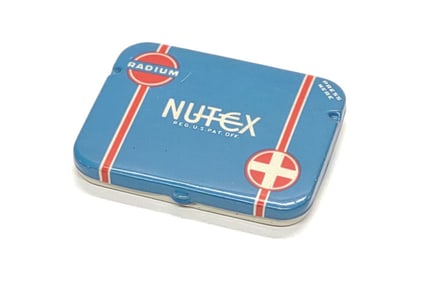 Vintage Nutex Radium Condom Tin No.33