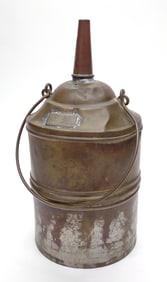 Vintage Metal Oil Can / Fuel Canister