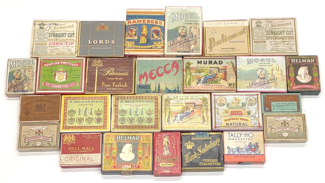 (26) Antique Cigarette Boxes / Packs (1 of 11)