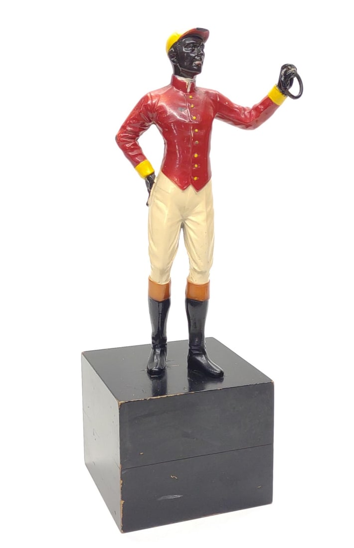 Vintage Black Americana Jockey Bookend (1 of 6)