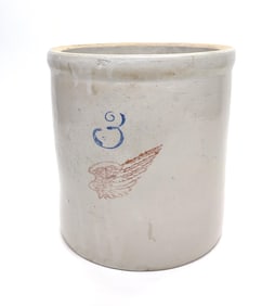 3 Gal. Red Wing Crock