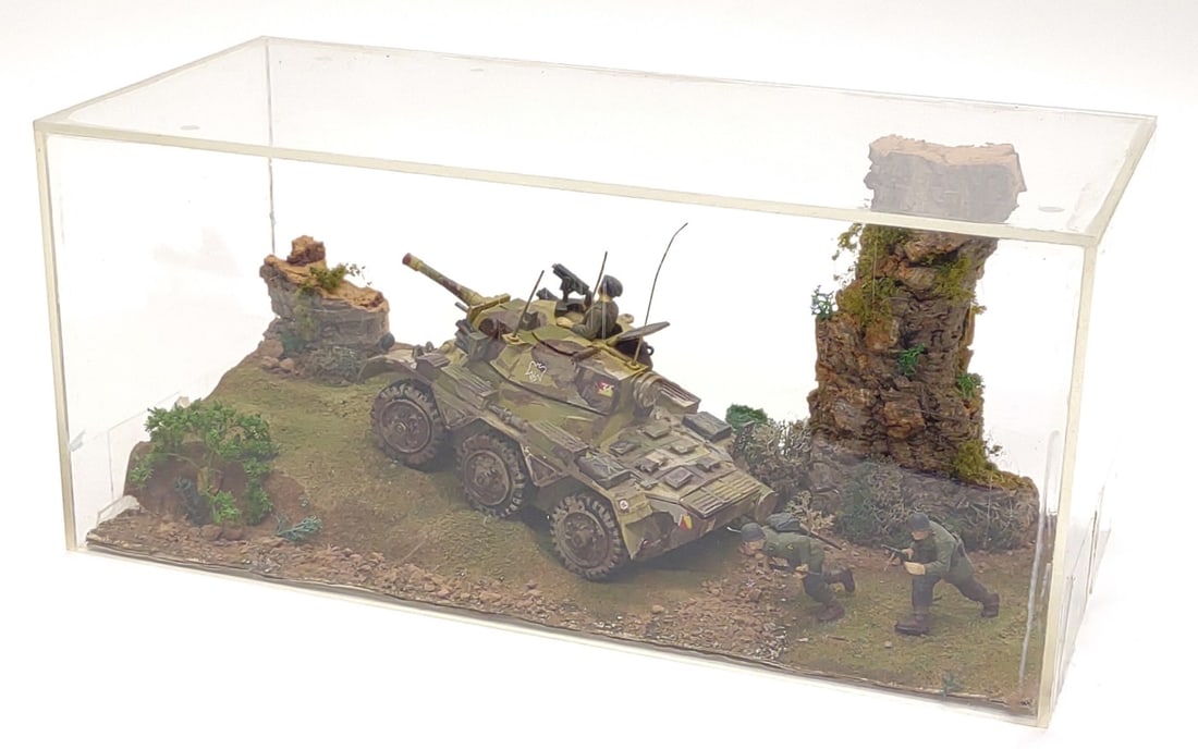 WWII US Military Toy Soldier Diorama (1 of 9)