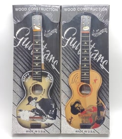 2 Western TV Star Guitars (Gene Autry, Cassidy)