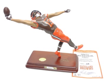 Browns Odell Beckham Jr. Football Player Figurine