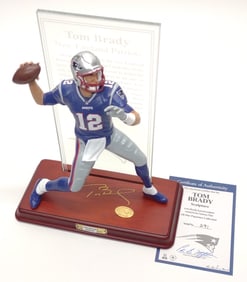 Patriots Tom Brady Football Player HOF Figurine