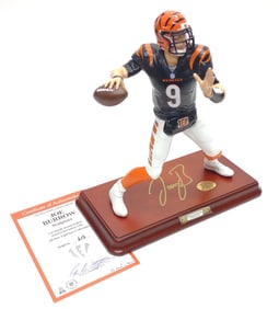 Bengals Joe Burrow Football Player Figurine