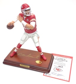 Chiefs Patrick Mahomes Football Player Figurine