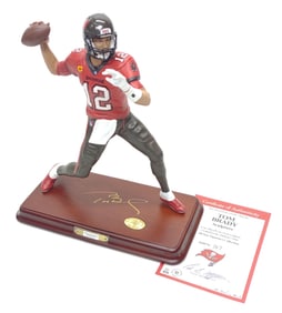 Buccaneers Tom Brady Football Player Figurine