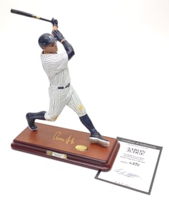 Yankees Aaron Judge Baseball Player Figurine