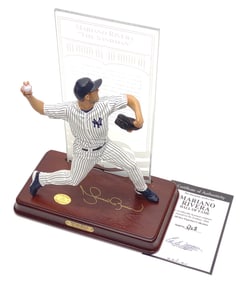 Yankees Mariano Rivera Baseball Player Figurine