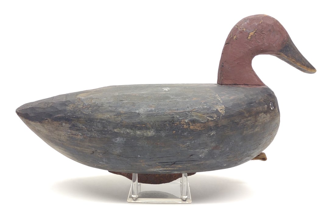 Early Currituck NC Canvasback Drake Duck Decoy (1 of 6)