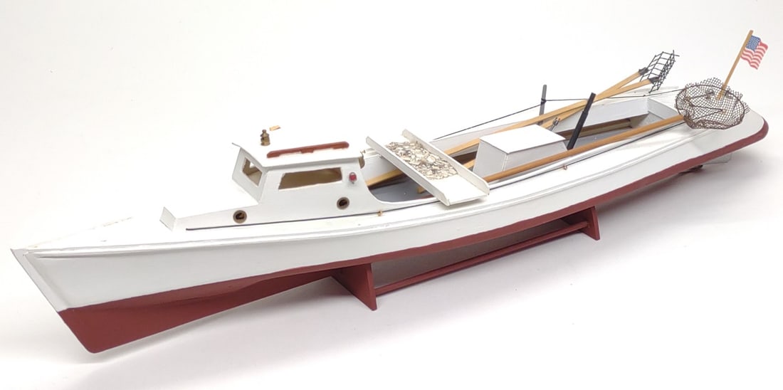 Chesapeake Hoopers Island Draketail Model Boat (1 of 9)
