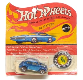 1969 Hot Wheels Redline Custom Volkswagen (Sealed)