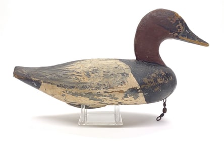John Glenn Canvasback Drake Duck Decoy