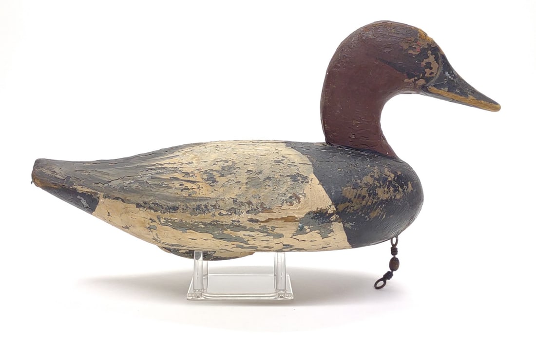 John Glenn Canvasback Drake Duck Decoy (1 of 6)