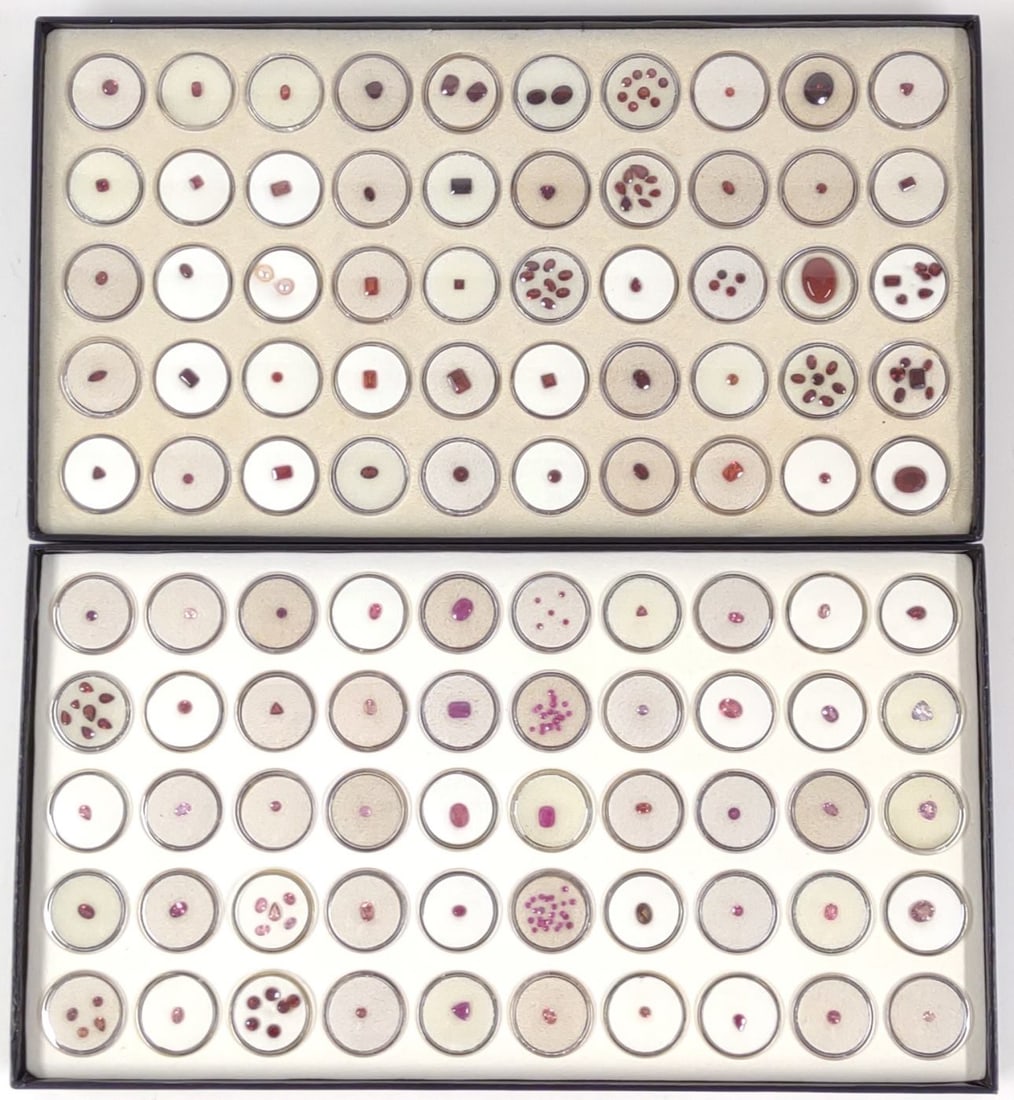 Red Tone Loose Gemstones (2 Full boxes) (1 of 10)