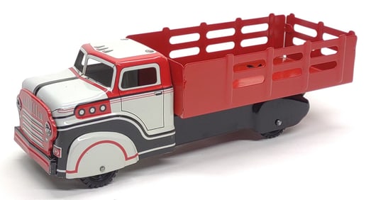 Marx Stake Bed Truck Tin Litho Toy