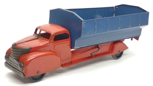 1940s Marx Pressed Steel Dump Truck Toy