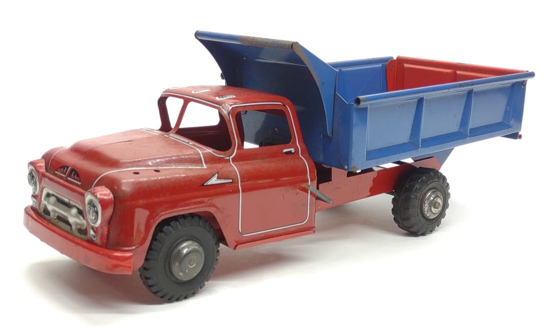 Marx Hydraulic Mechanical Action Dump Truck Toy (1 of 10)