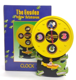 1999 Subafilms The Beatles Yellow Submarine Clock