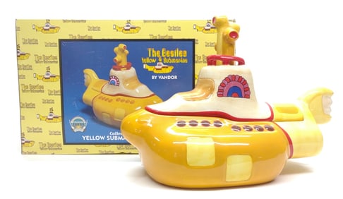 Vandor The Beatles Yellow Submarine Cookie Jar