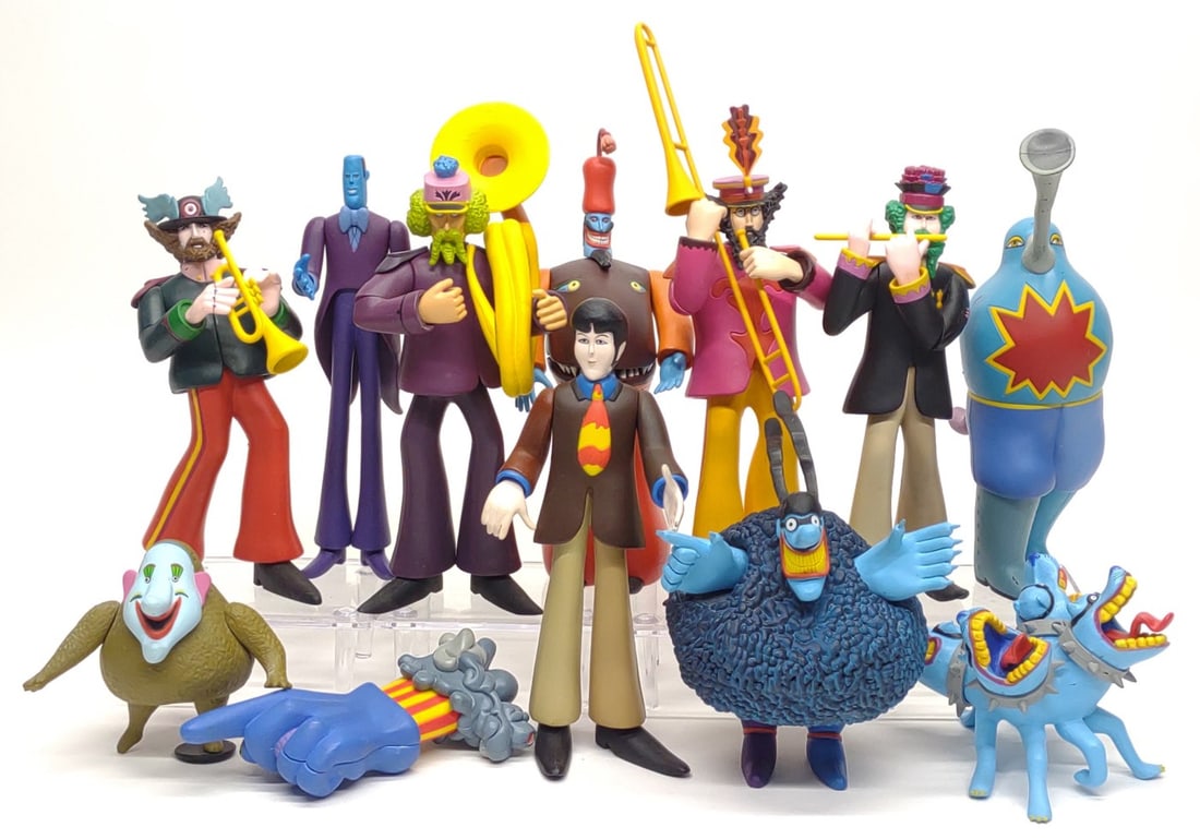 (12) McFarlane Toys The Beatles Action Figures (1 of 8)