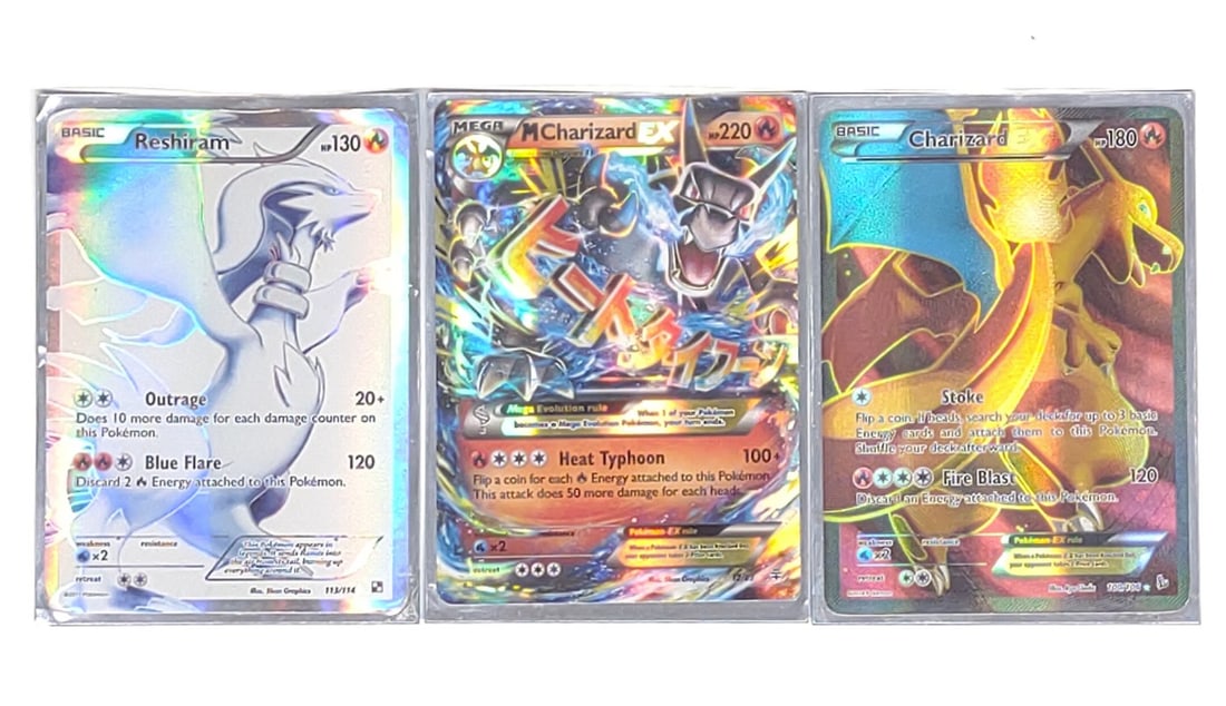 (3) Ultra Rare Holographic Pokemon Cards (1 of 11)
