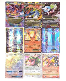 (9) Pokemon Cards (Promo Holo, Ultra Rare...)