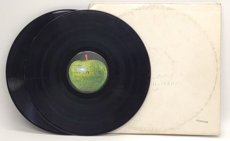 1968 The Beatles White Album Record w/ Poster