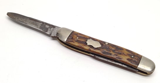 Antique Hollingsworth Two Blade Folding Knife
