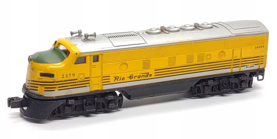 Lionel 2379 Rio Grande F-3 Diesel Locomotive Train