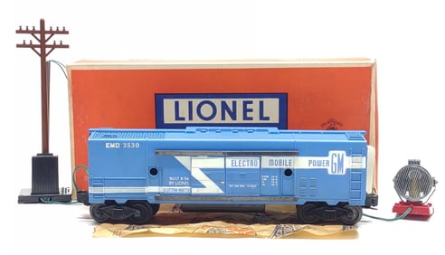 Lionel 3530 Operating Generator Car Set w/ Box
