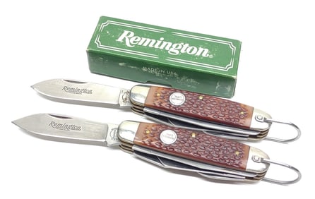 2 Remington UMC R-4 Four Blade Folding Knives
