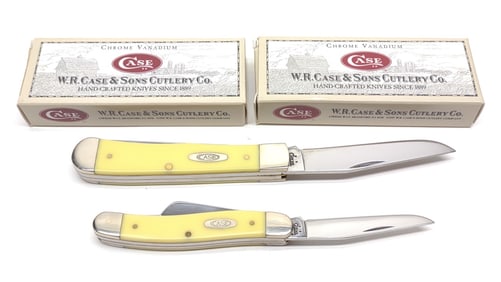 (2) Case XX Folding Knives w/ Boxes (3254 & 3318)