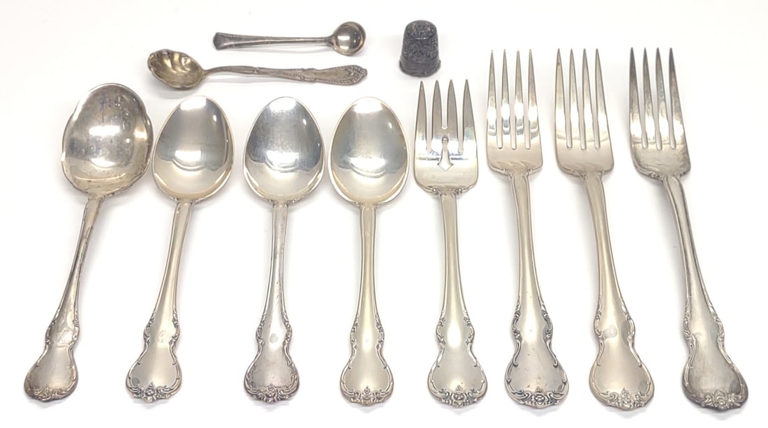 11 pc Sterling Silver Towle French Provincial Set (1 of 11)