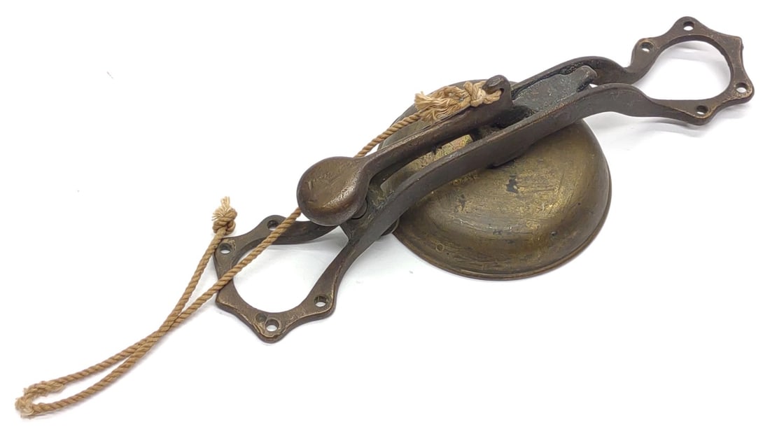 Antique Brass Trolley Bell (1 of 5)